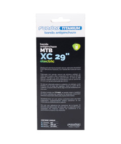 Banda Antipinchazo Fundax Leather Straps E-Bike 29 X Unidad