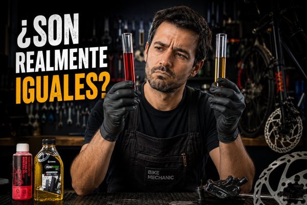 🔬 Color, punto de ebullición y rendimiento: qué hay detrás de un aceite mineral para frenos